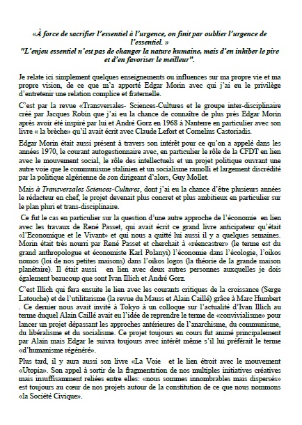 Publication Archipel Patrick Viveret